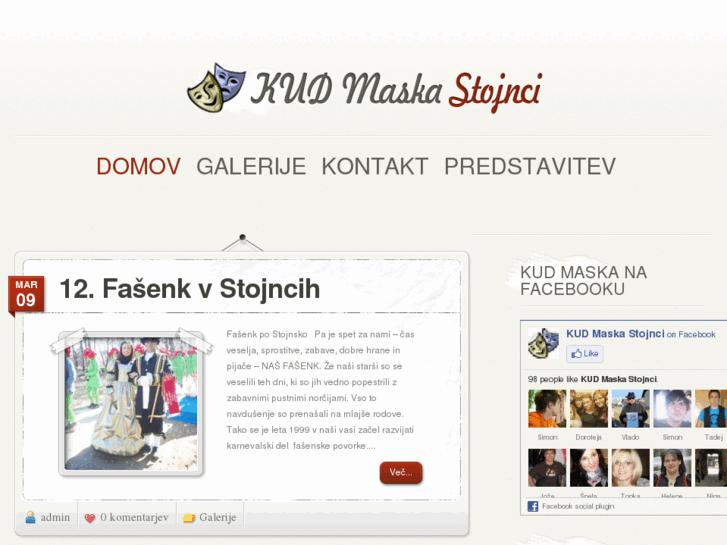 www.kud-maska-stojnci.com