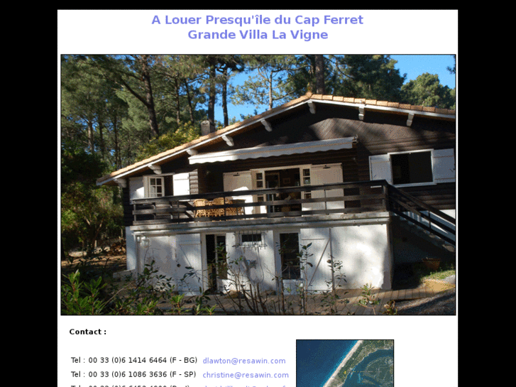 www.louer-villa-cap-ferret.com