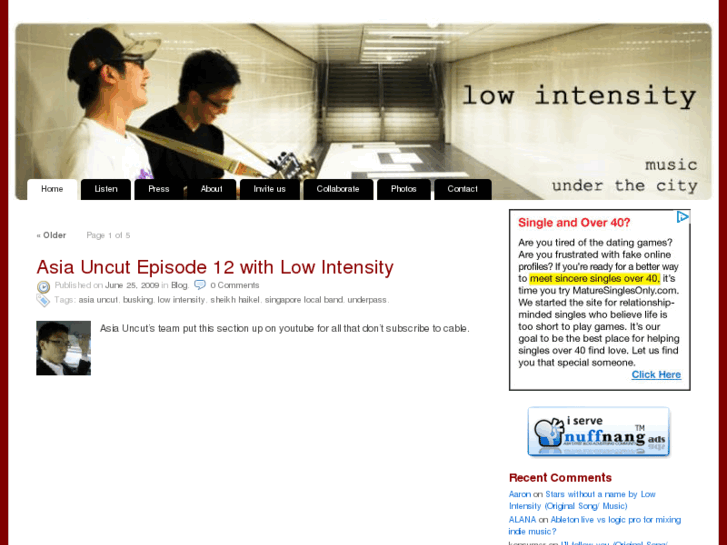 www.lowintensity.net