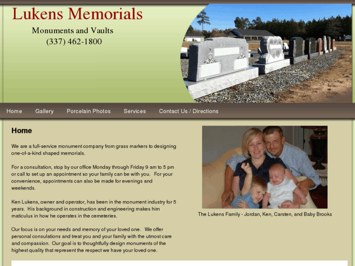 www.lukens-memorials.com