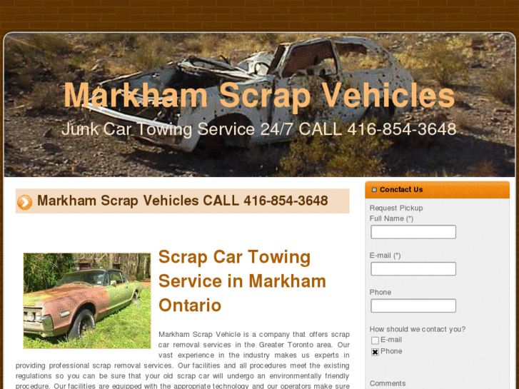 www.markhamscrap-vehicles.com