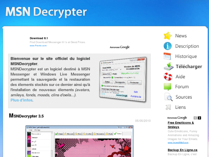 www.msndecrypter.com
