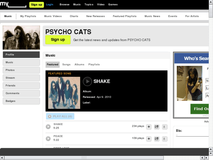 www.psychocatsmusic.com