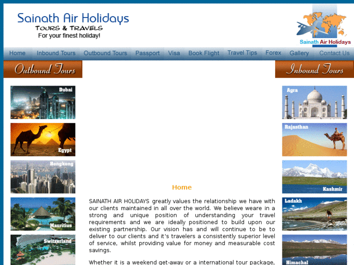 www.sainathairholidays.com