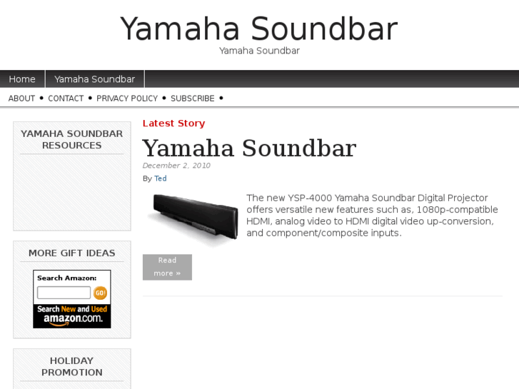 www.yamahasoundbar.com