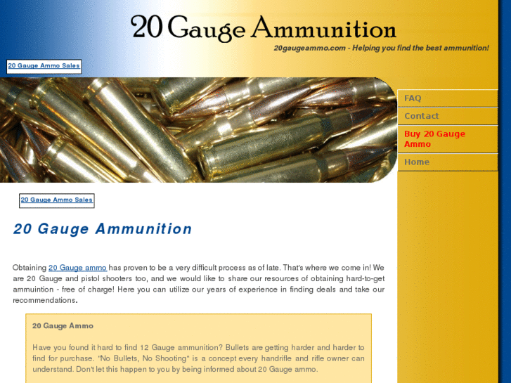 www.20gaugeammo.com