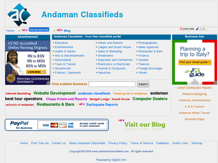 www.andamanclassifieds.com