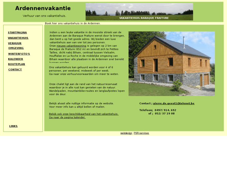 www.ardennenvakantiehuis.be