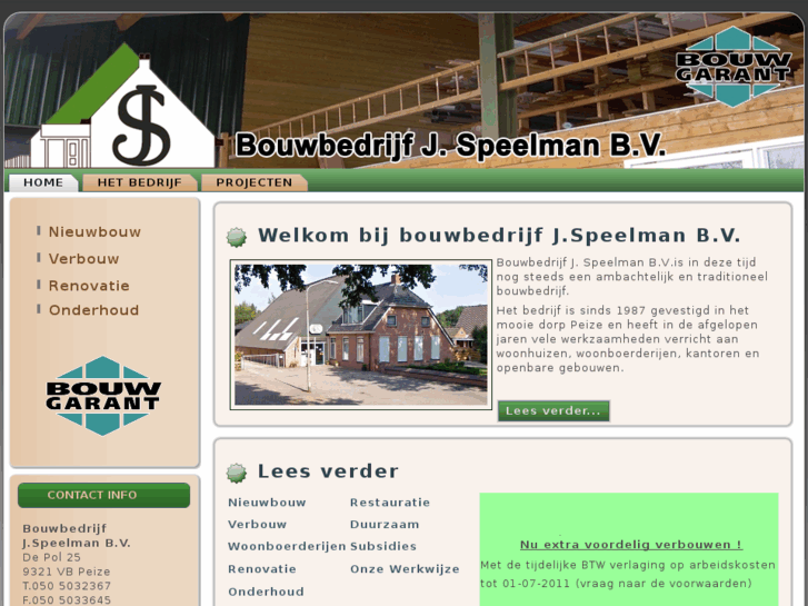 www.bouwbedrijfspeelman-peize.nl