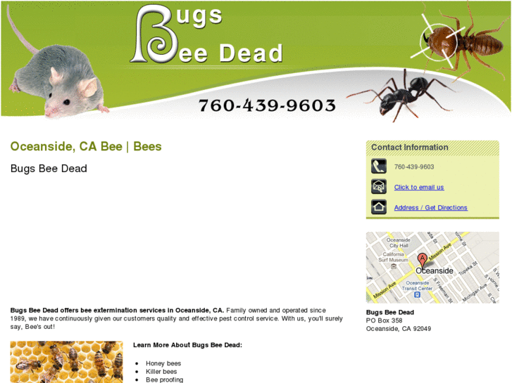 www.bugsbeedeadsd.com