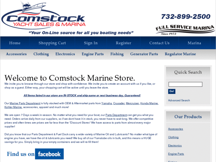 www.comstockmarinestore.com