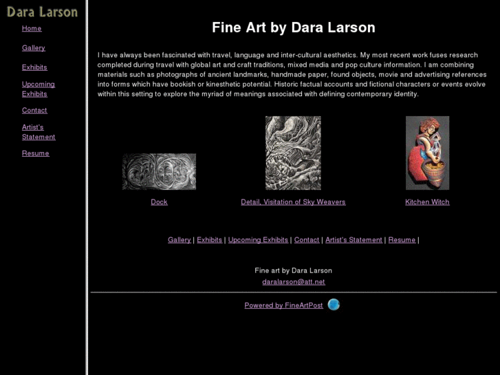 www.daralarsonfineart.com