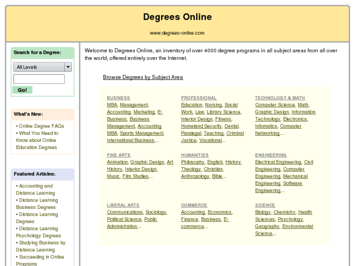 www.degrees-online.com