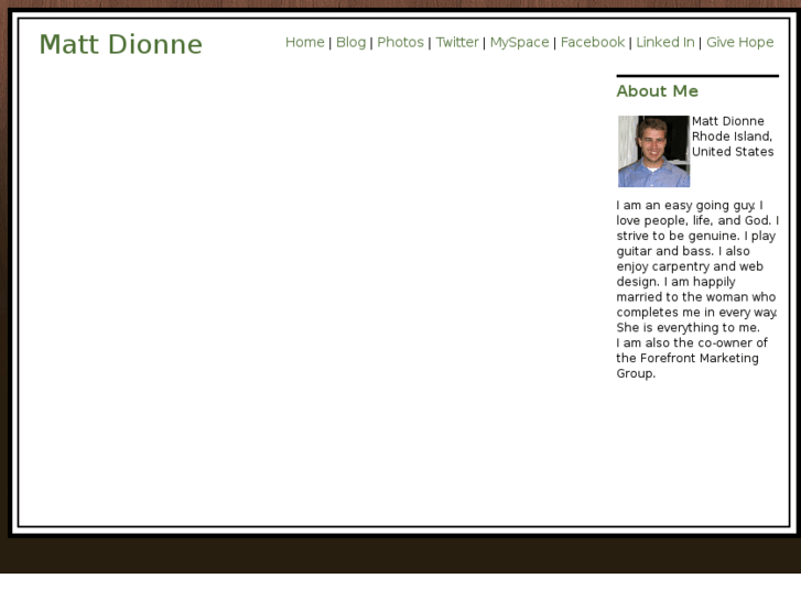 www.mattdionne.com