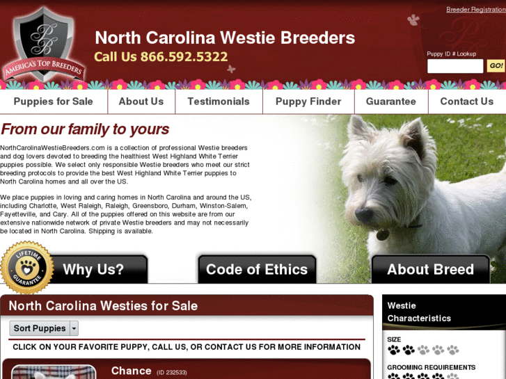 www.northcarolinawestiebreeders.com