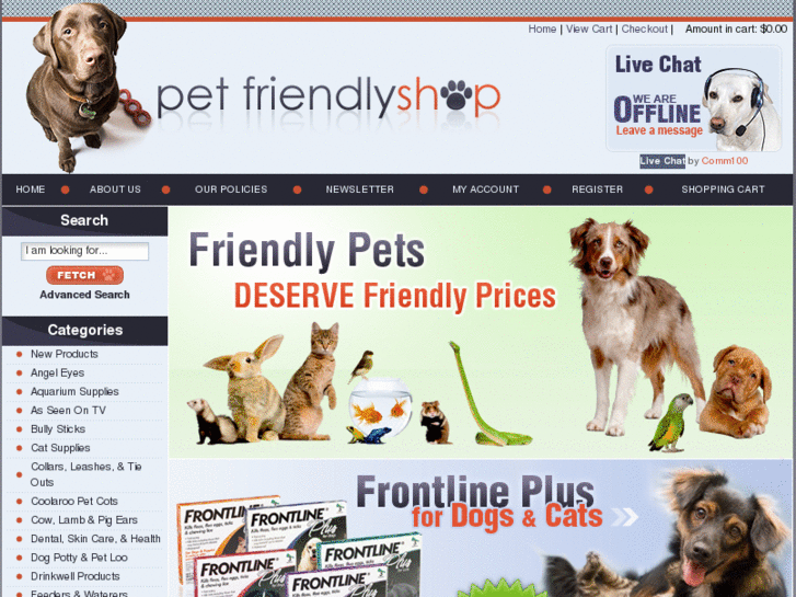 www.petfriendlyshop.com