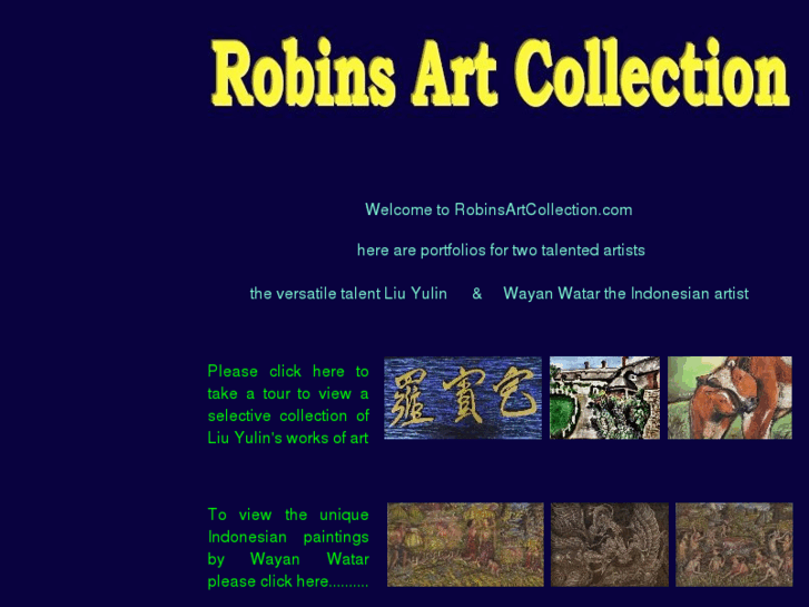 www.robinsartcollection.com