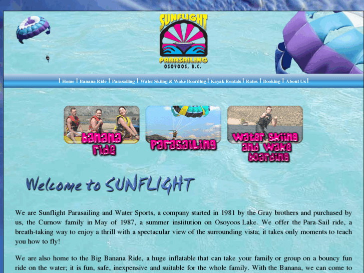 www.sunflightparasailing.com