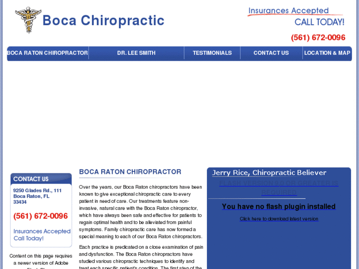 www.thebocaratonchiropractor.com