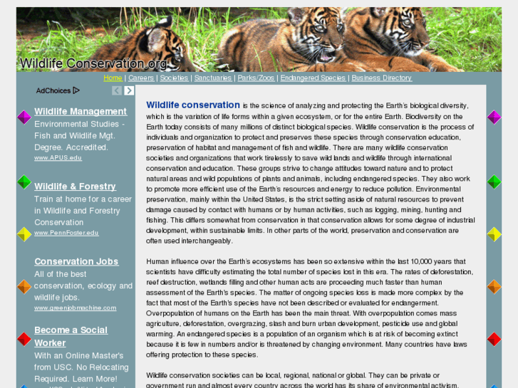 www.wildlifeconservation.org