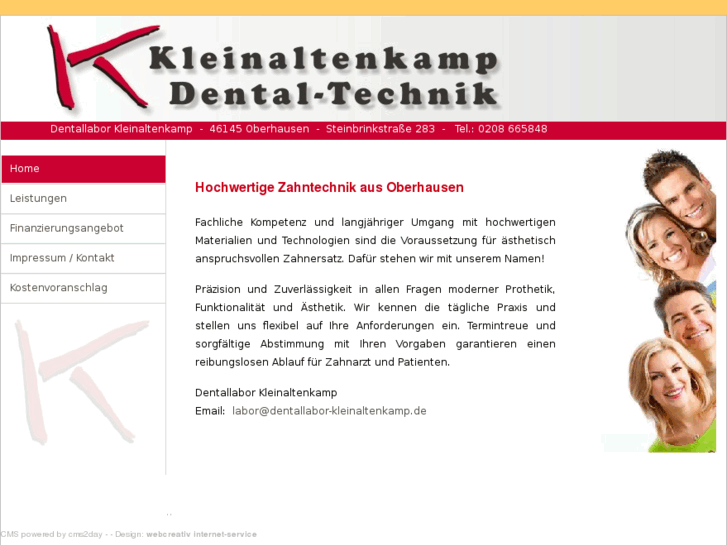 www.dentallabor-kleinaltenkamp.de