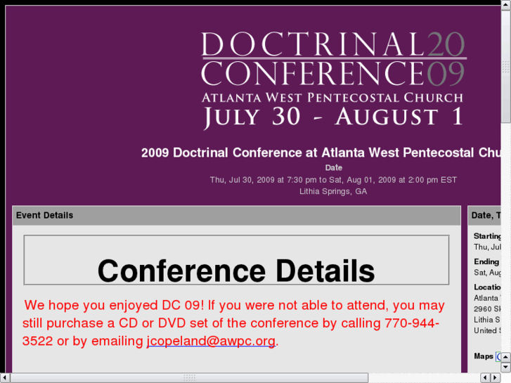 www.doctrinalconference.net