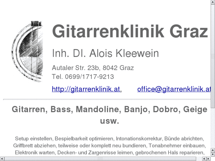 www.gitarrenklinik.at