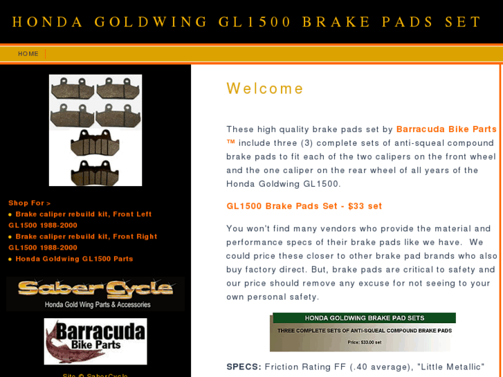 www.gl1500brakepads.com