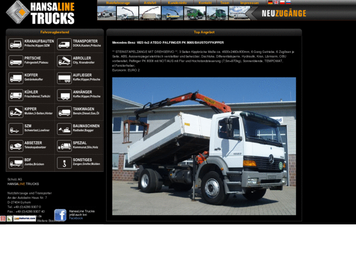 www.hansalinetrucks.de