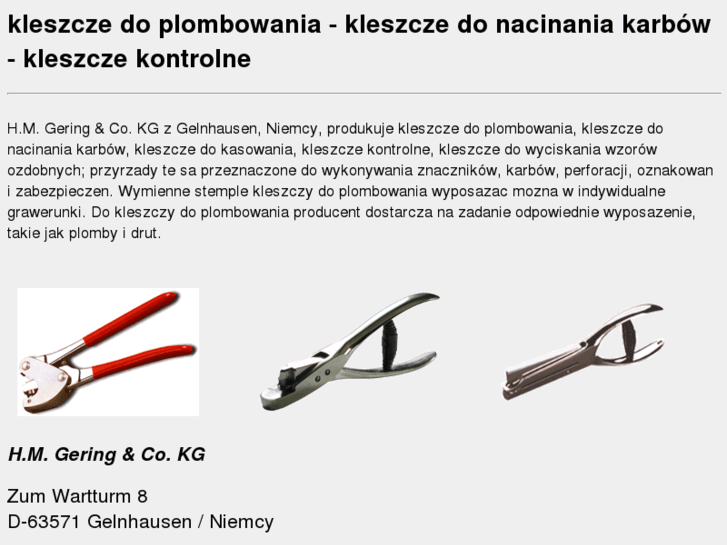 www.kleszcze-do-plombowania.com