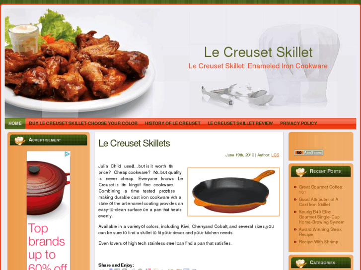 www.lecreusetskillet.com