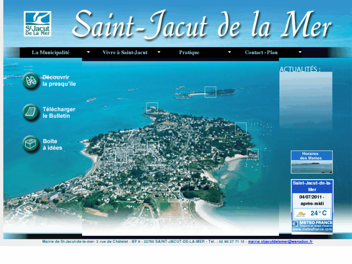 www.mairie-saintjacutdelamer.com