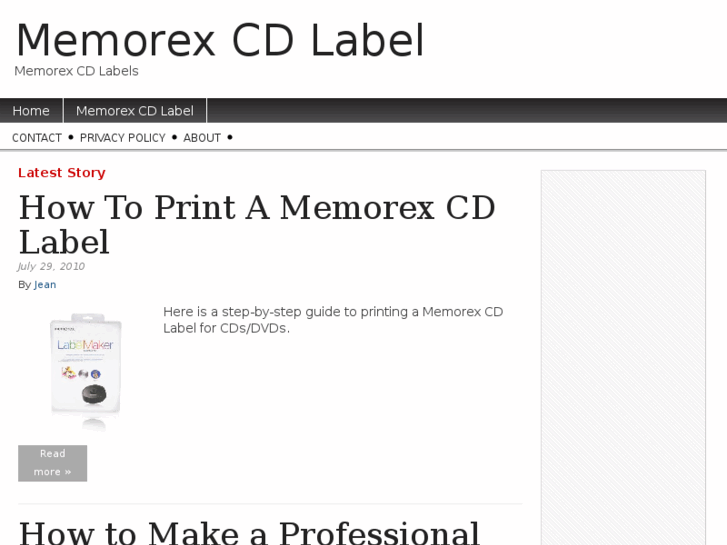 www.memorexcdlabel.net