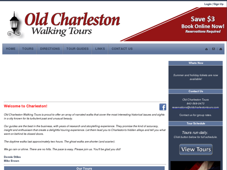 www.oldcharlestontours.com