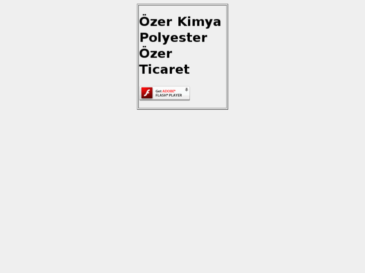 www.ozerkimya.com