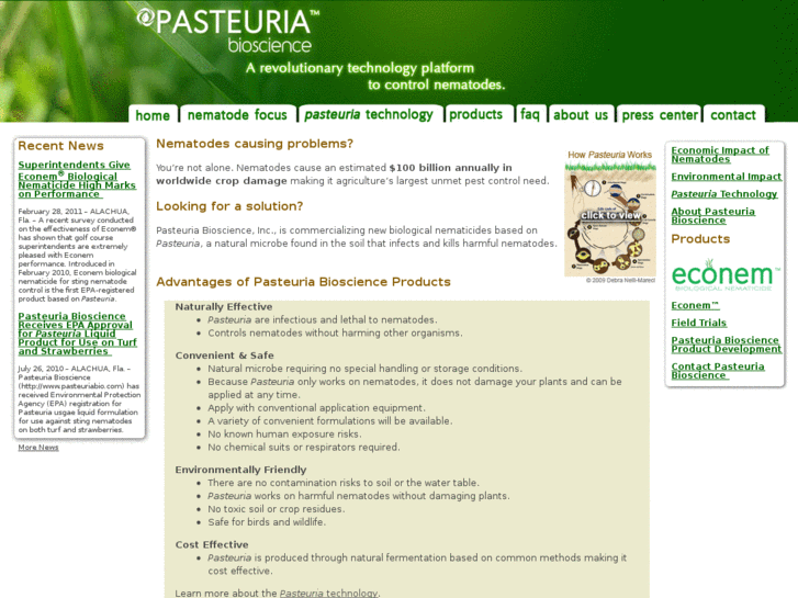 www.pasteuriabiosciencellc.com