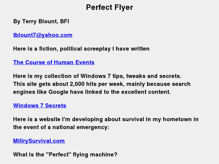 www.perfectflyer.com