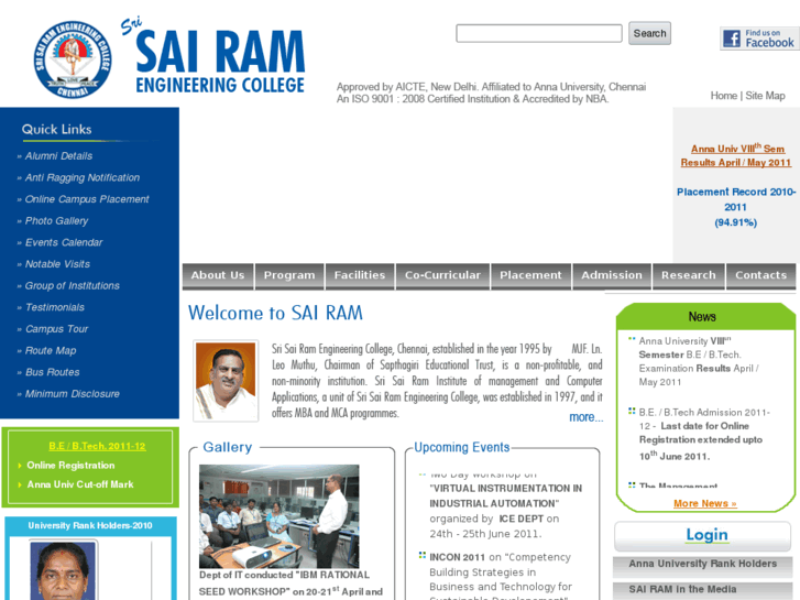 www.sairam.edu.in