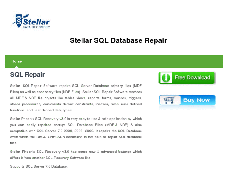 www.stellarsqldatabaserepair.com