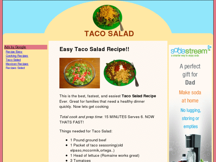 www.tacosalad.info