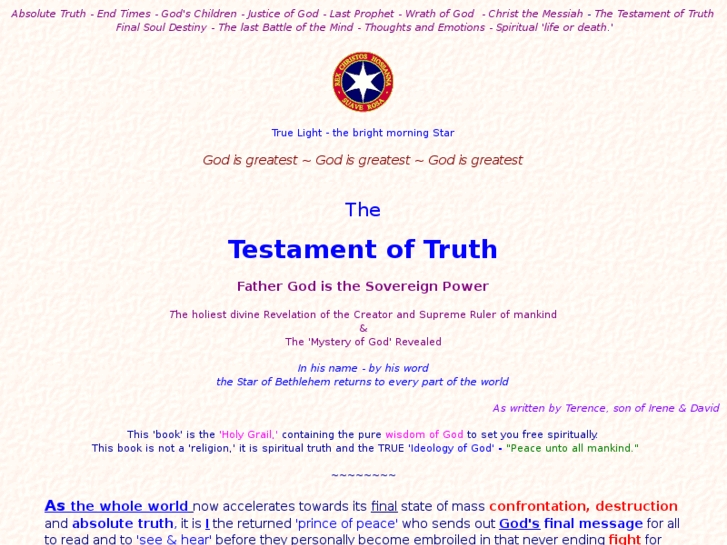 www.the-testament-of-truth.com