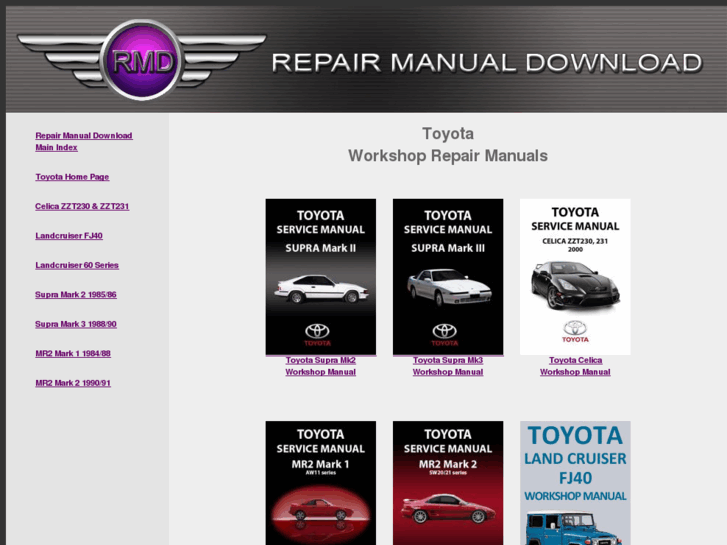 www.toyotarepairmanual.com