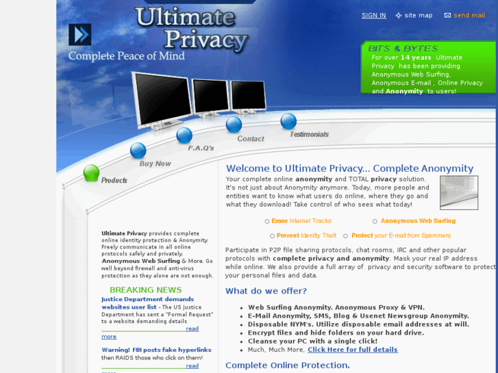 www.ultimate-privacy.net