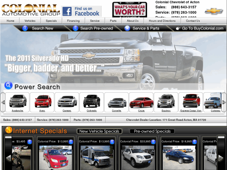 www.buycolonialchevrolet.com