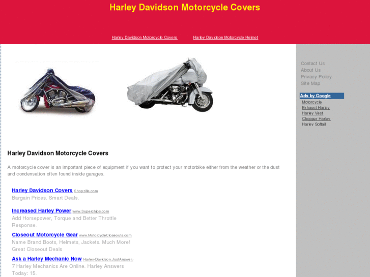 www.harleydavidsonmotorcyclecovers.org