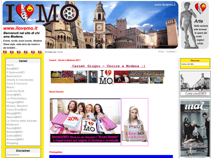 www.ilovemodena.com