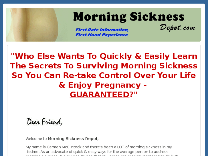 www.morningsicknessdepot.com