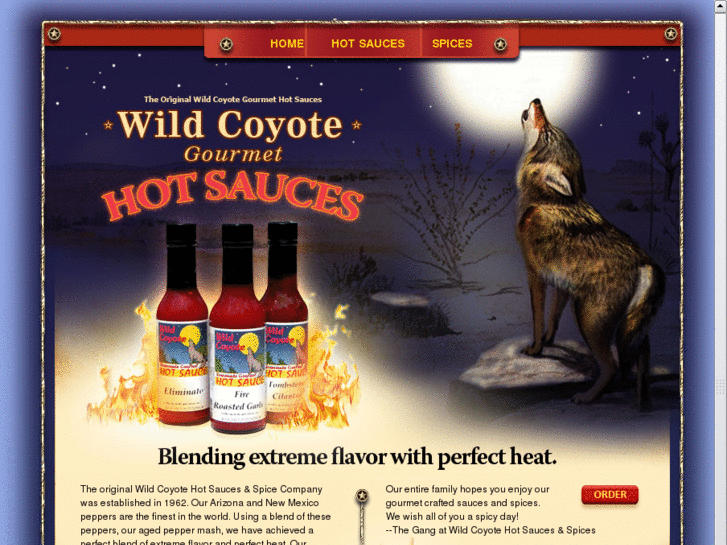 www.wildcoyotehotsauces.net