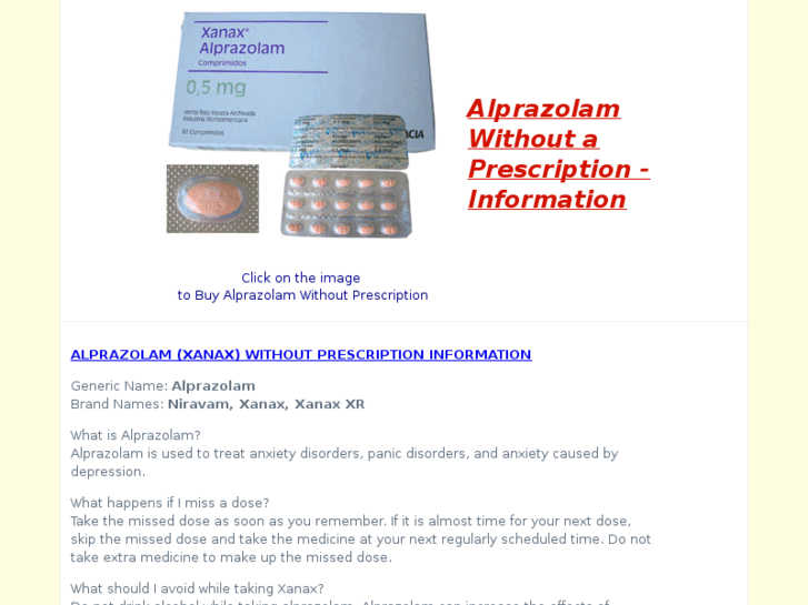 www.alprazolamwithoutprescription.org