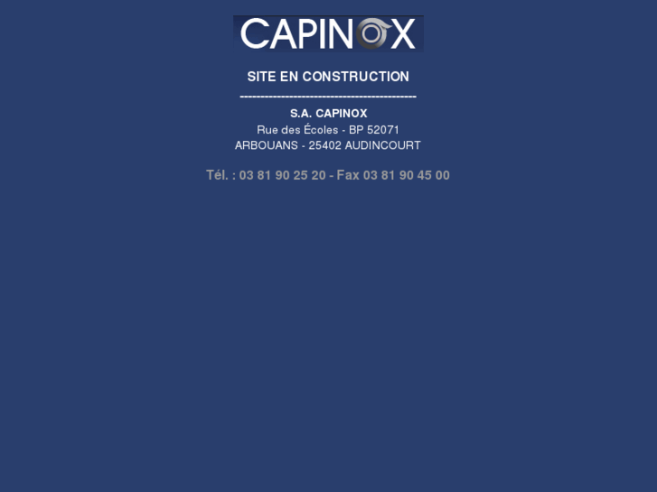 www.capinox.com